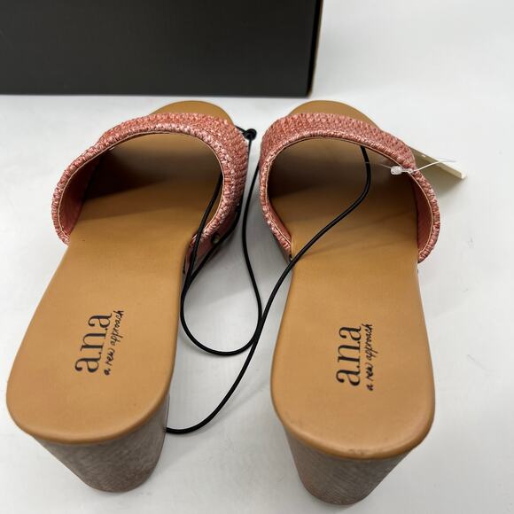 a.n.a Womens Robinson Heeled Sandals Terracotta Pink Size 6.5M - Picture 7 of 12